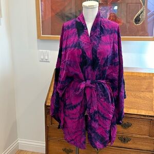 Sun Child Silk Jacket with Belt